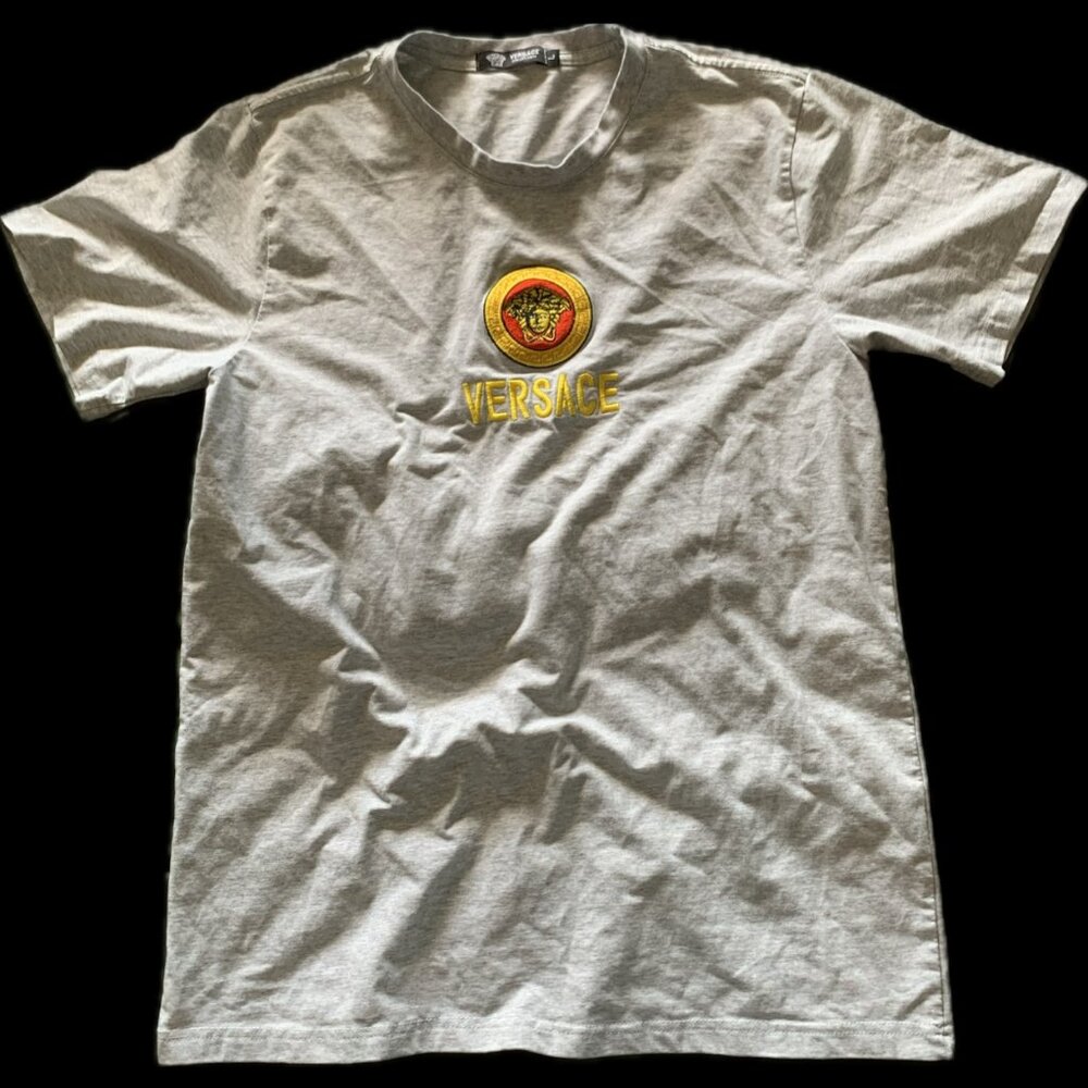 Versace-Inspired Embroidered Tee